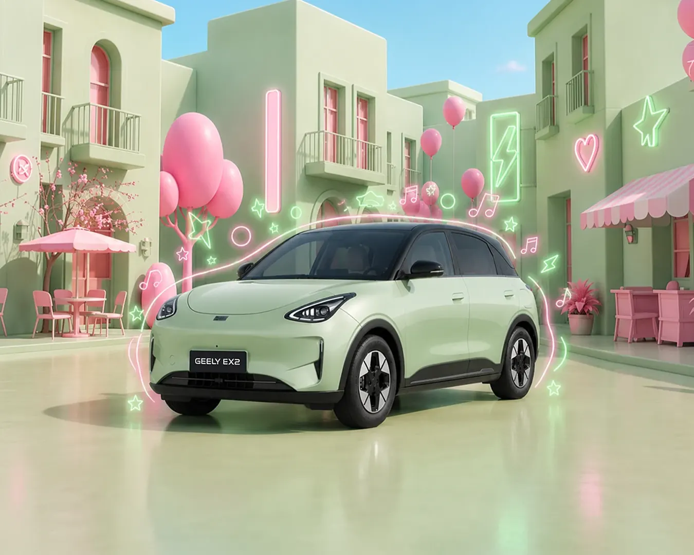 GEELY EX2 AHORA SERÁ TU ARTISTA FAVORITO